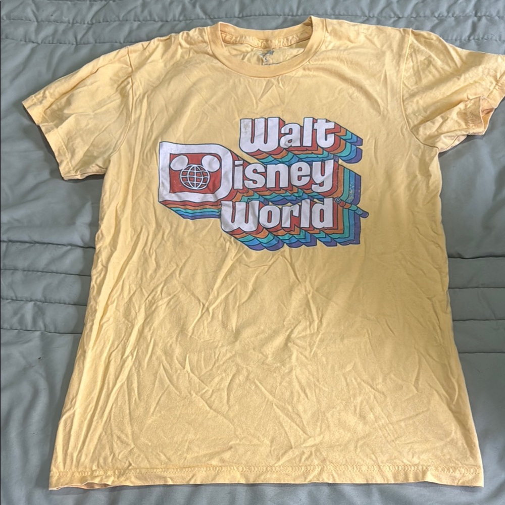 Walt Disney World Yellow T-Shirt
